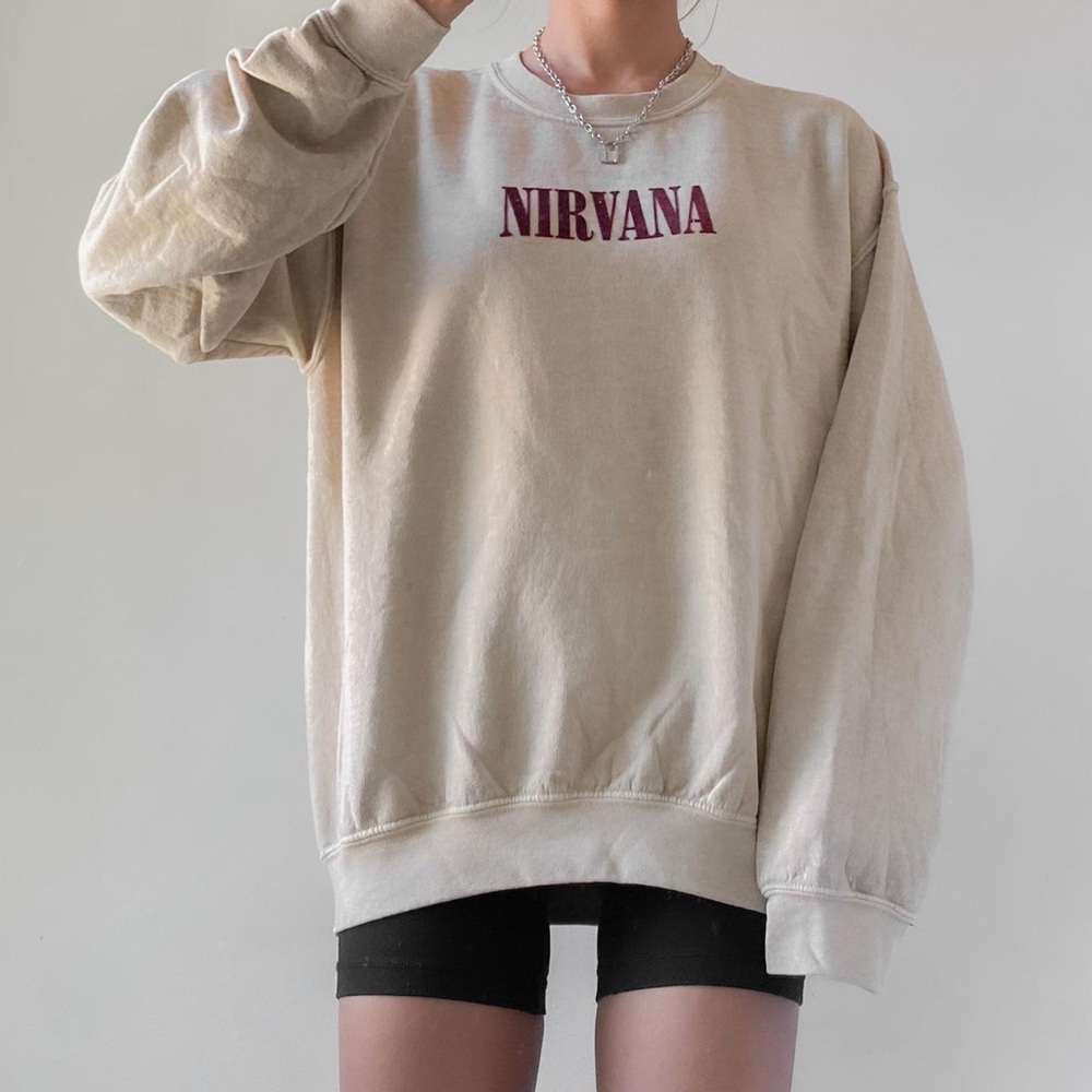 Urban Outfitters NRVANA Crew-Neck Sweatshirt - Picture 2 of 4